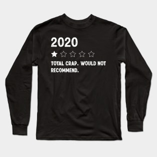 Rating 2020 Review One Star - Total Crap Not Would Recommend Premium Long Sleeve T-Shirt